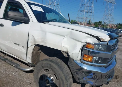 2015 Chevrolet Silverado 2500Hd Wt из США, поврежденный, VIN 1GC1KUEG1FF640459